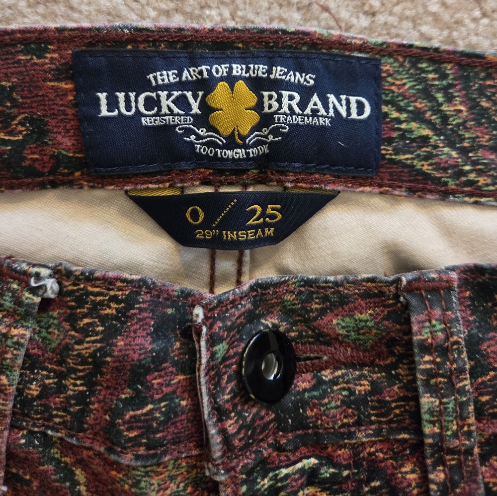 Levi's Multicolor Paisley Ankle Jeans - Picture 3 of 9